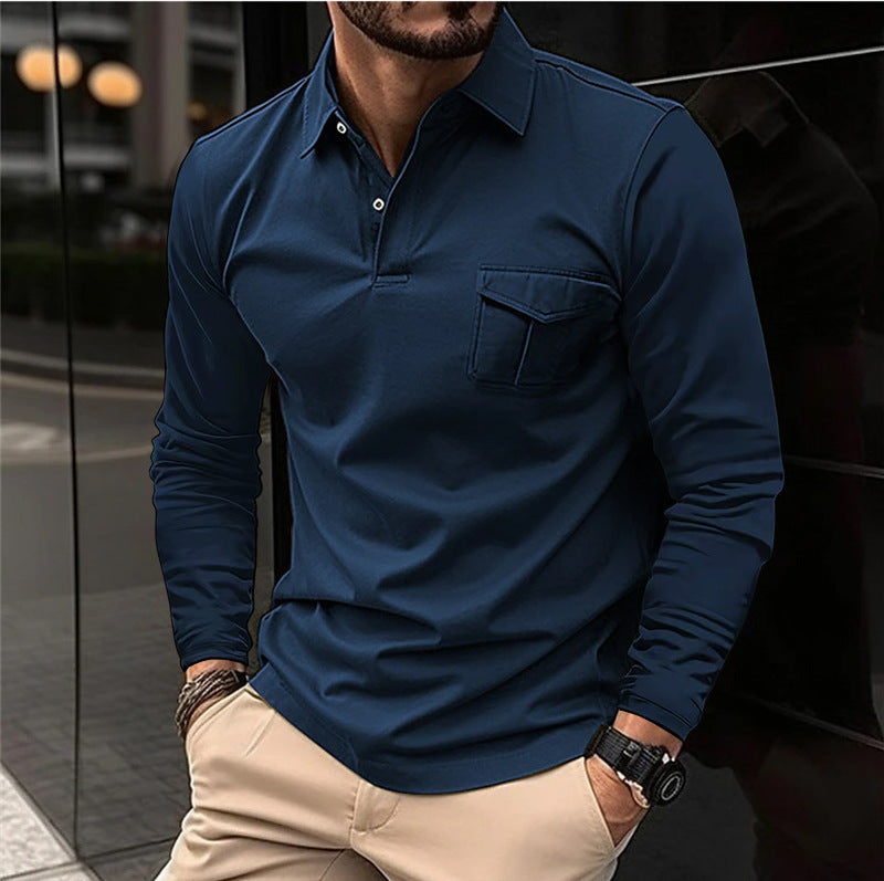 Casual polokraag sport poloshirt