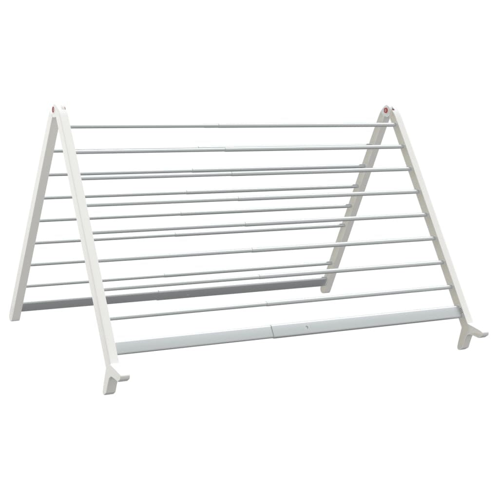 vidaXL Drying Rack for Bathtub Extendable 53-90 cm Aluminium