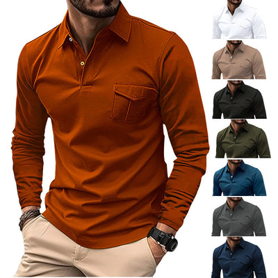 Casual polokraag sport poloshirt