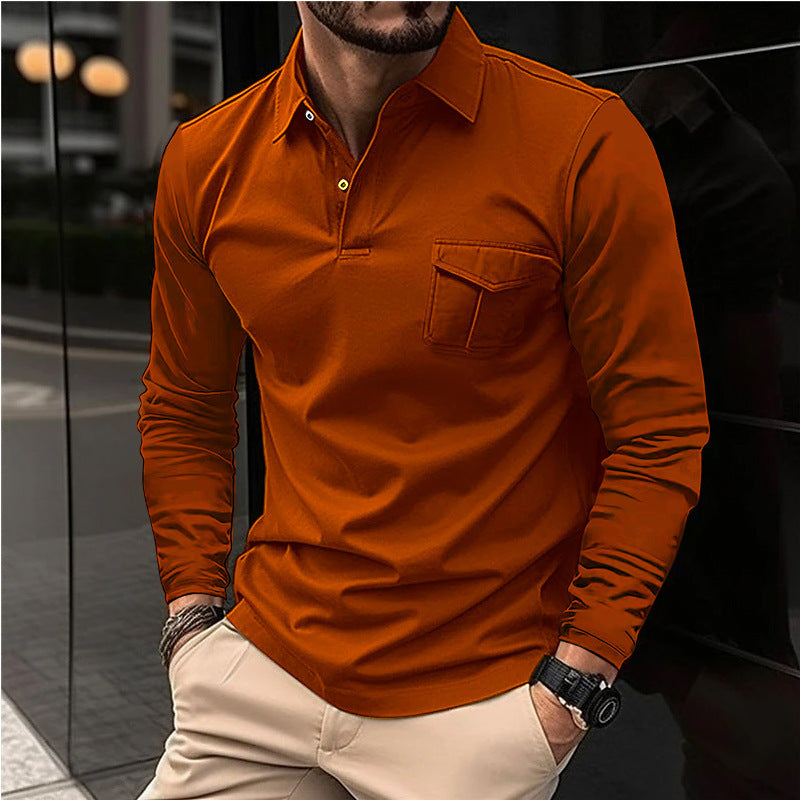 Casual polokraag sport poloshirt