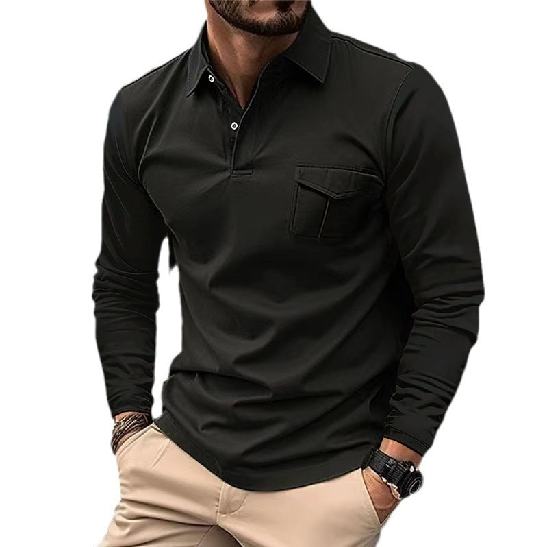 Casual polokraag sport poloshirt