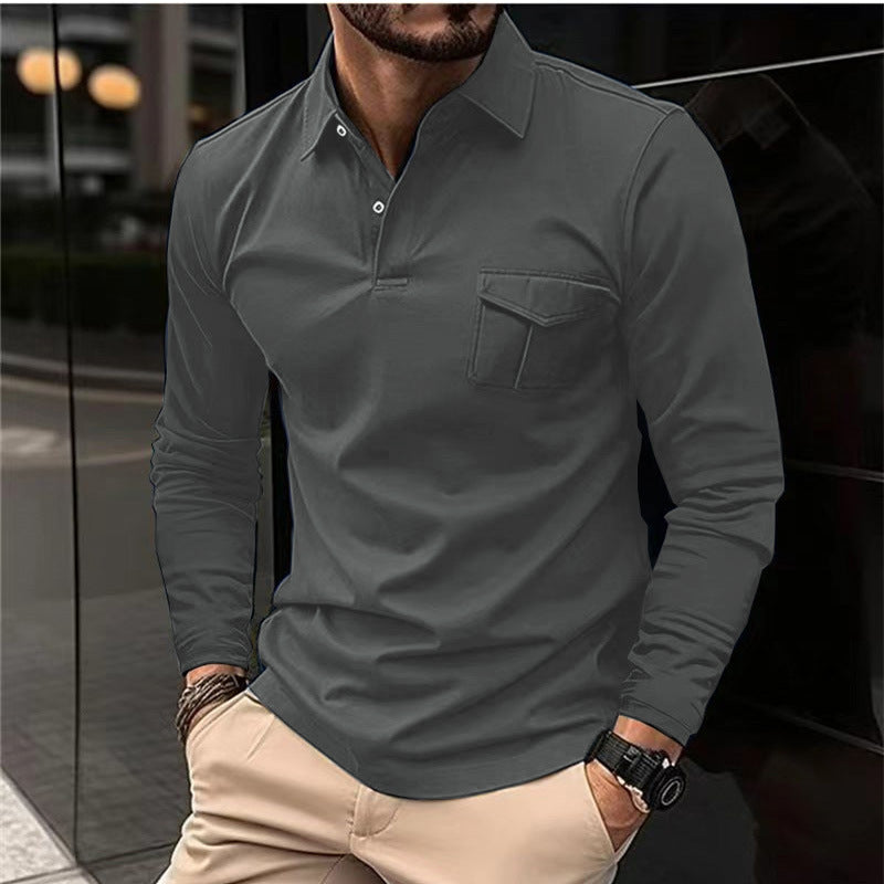 Casual polokraag sport poloshirt